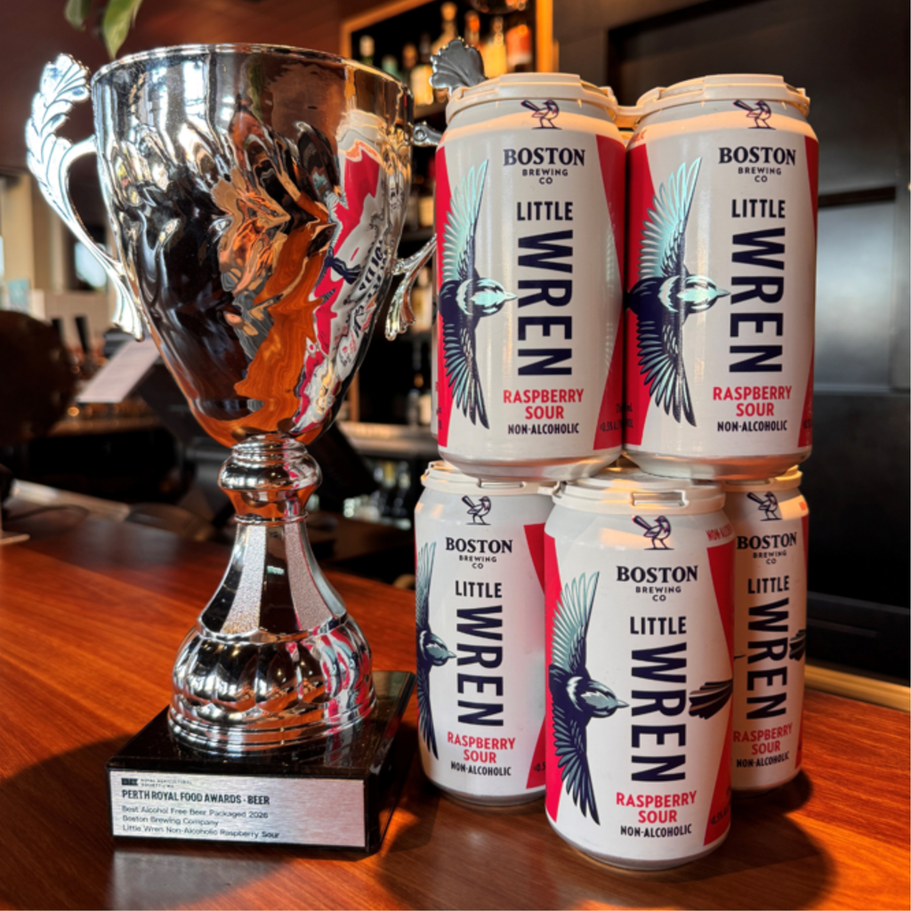 Boston Brewing Co. Shines at the Perth Royal Food Awards