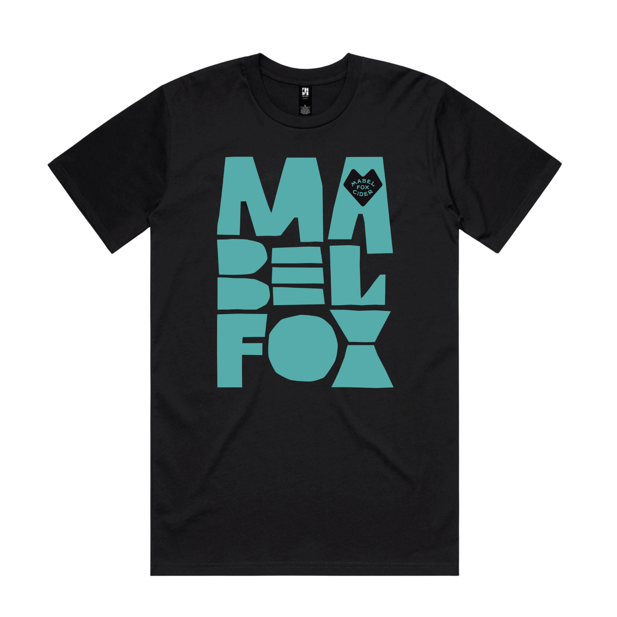 NEW! MABEL FOX Cider Logo - Unisex Cyan Tee – Summer Honey Group